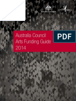 Australia Council For The Arts Funding Guide 2014