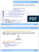 ANALISIS SINTACTICO Ascendente