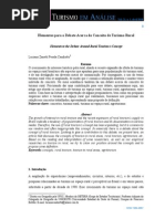 Elementos Para o Debate Acerca Do Conceito de Turismo Rural