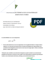 Propieedades Termicas de Los Materiales Semiconductores