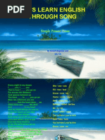 Download LETS LEARN ENGLISH THROUGH SONG by Ahmad Muqoddar SN190325405 doc pdf