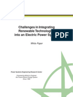 Pserc Grid Integration White Paper April 2010