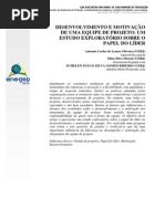 Artigo Desenvolvimento e Motivacao de Uma Equipe de Projeto