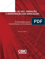 Www.sindusconpa.org.Br Arquivos File CARTILHA Manual de Uso Operacao e Manutencao Das Edificacoes Rev02