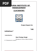 Download HR Project by Ravi Pratap Singh SN19032962 doc pdf