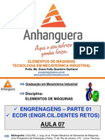 Engrenagens cilíndricas de dentes retos