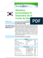 Situation Économique Et Financière Corée Du Sud 2009