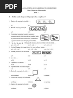 Download SOAL UTS Matematika kelas 1 SD by Clara Lila SN190346082 doc pdf