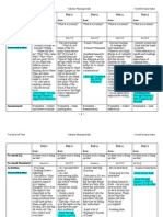 Calendar Planning Guide - On The Road Unit