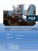 Pleyades Sac - II Trabajo