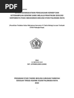 Download Upaya Meningkatkan Penguasaan Konsep Dan Keterampilan Generik Sains Melalui Praktikum Zoologi Vertebrata Pada Mahasiswa Biologi STAIN PalangkaRaya 1 by Latahzan Wa Hamasah SN190352003 doc pdf