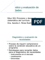 Diagnóstico y evaluación de necesidades Apéndice B