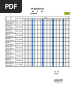 Contoh Format Absen Karyawan