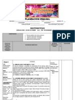 Planeacion Sexto Matematicas