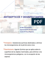 Antisepticos y Desinfectantes 2011