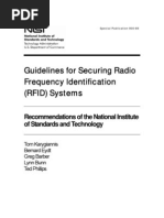 Download Guidance for Securing Radio Frequency Identification Systems by wayyxdm SN19035920 doc pdf