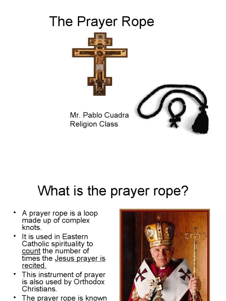 The Prayer Rope | PDF | Religious Rituals | Christian Mysticism