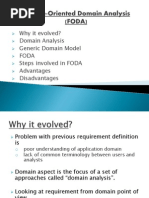 Feature Oriented Domain Analysis