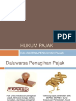 Hukum Pajak Pertemuan Ke 10-Daluwarsa Pajak