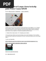 Download ProblemSolvedLampuAlarmBerkedipPadaPrinterCanonbyAriantossgSN190376702 doc pdf