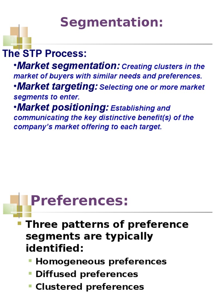 Understanding the STP Marketing Process | PDF | Market Segmentation ...