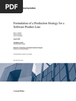 Download Formulation of a Production Strategy for a Software Product Line by Software Engineering Institute Publications SN19037798 doc pdf