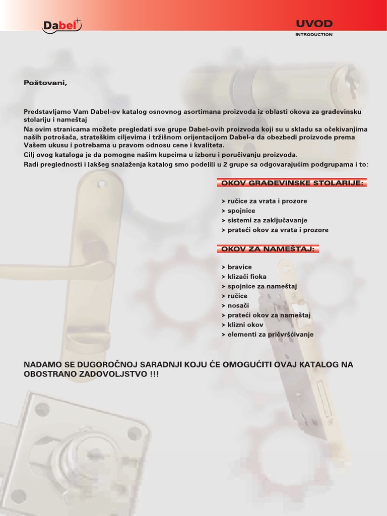 Dabel Company Product Catalog Overview | PDF | Economies | Business