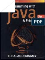 Programming With Java A Primer, 3E