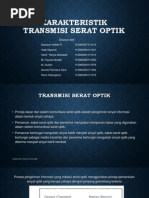 Download Karakteristik Transmisi Serat Optik by Hanif Yahya SN190384475 doc pdf