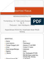 Presentation Kasus Maningoensefalitus