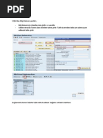 SAP Query Olusturma