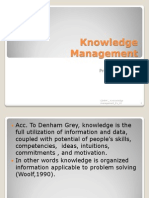 CIHRM Knowledge Management