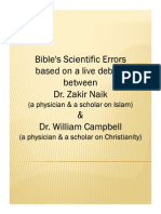 Bible's Scientific Errors
