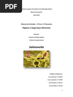 Trabalho Final Salmonella 2012