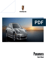 Porsche Panamera Owners Manual