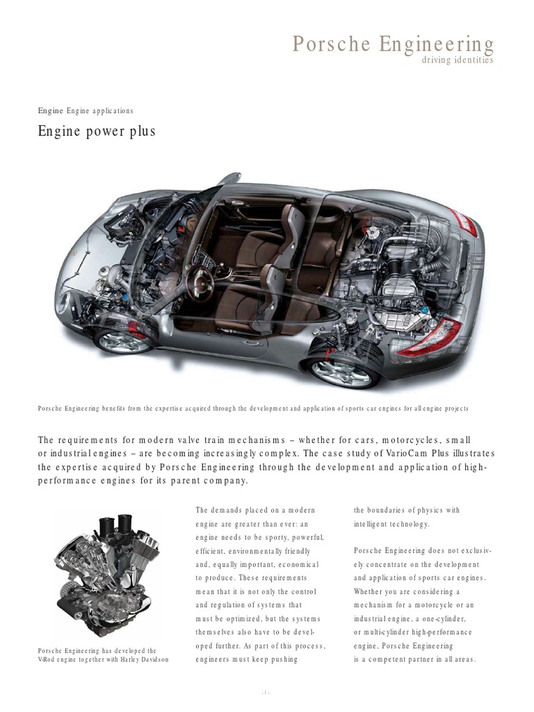 Porsche Engine Power Plus Engines Vehicle Parts