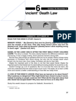 Daniel - An Ancient Death Law 30.10-5.11