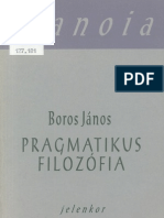 Boros Janos Pragmatikus Filozofia