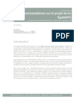 Propositions sur le pdl EgalitéFH - Transmis à la Commission des Lois - Version Publique