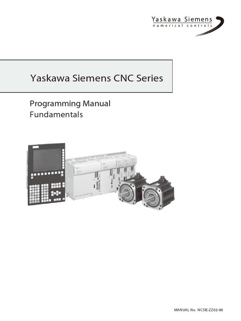 Yaskawa Siemens CNC Series | PDF | Cartesian Coordinate System 