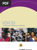 Download Voices of Women Entrepreneurs in Rwanda by IFC Sustainability SN19043807 doc pdf