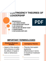 Contingency Theories of Leadership Finale