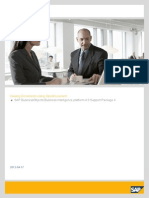 Viewing Documents Using OpenDocument
SAP BusinessObjects Business Intelligence