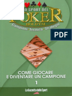 Manuale Di Poker Texas Hold em Vol I