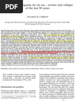 Cuthbert 2007# - Urban Design...Last 50 Years