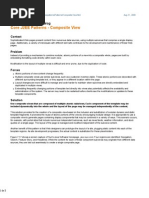Core J2EE Patterns - Composite View