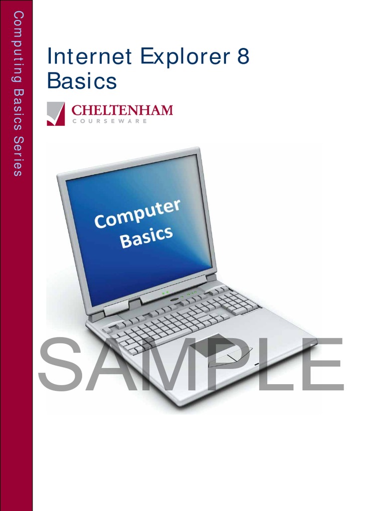 Internet Explorer 8 Basics Manual | PDF | Web Search Engine | Hyperlink