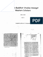 Trends in Buddhist Studies Amongst Western Scholars Vol. 05