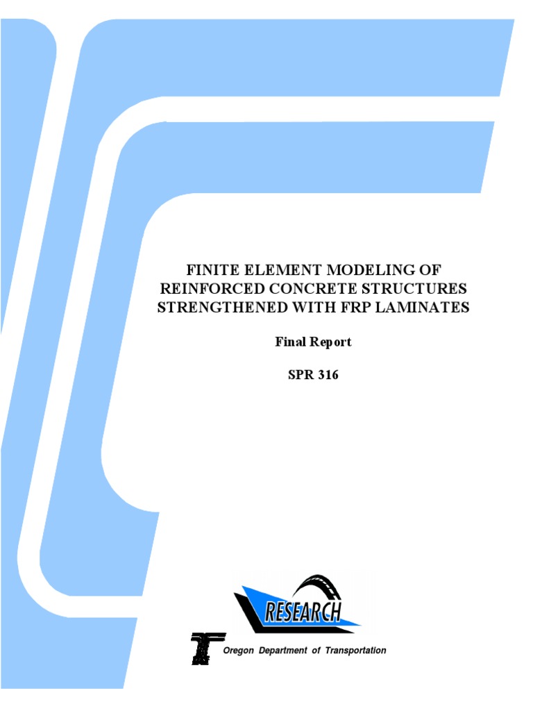 Finite Element Modelling of Reinforced Concrete Structure | PDF ...