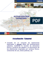 Mantenimiento y Actualización Catastral - Zonales